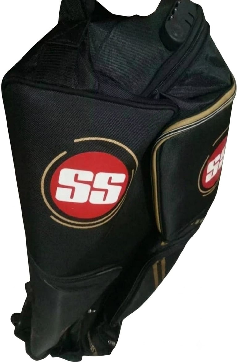 Image of bs sports BS Super Select Duffle Full Size Cricket Kit Bag Black Kit BaG