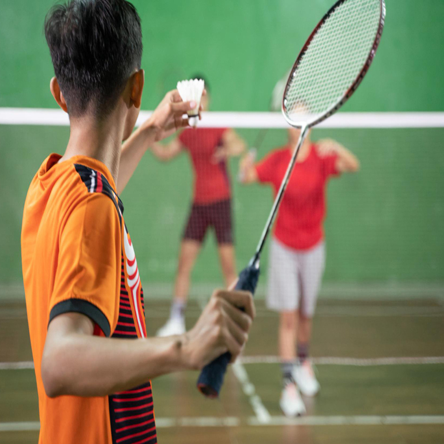Image of COSCO CB-888 (Pack of 2 Racket) + Aero 700 (Pack of 6 Nylon Shuttle) Badminton Kit