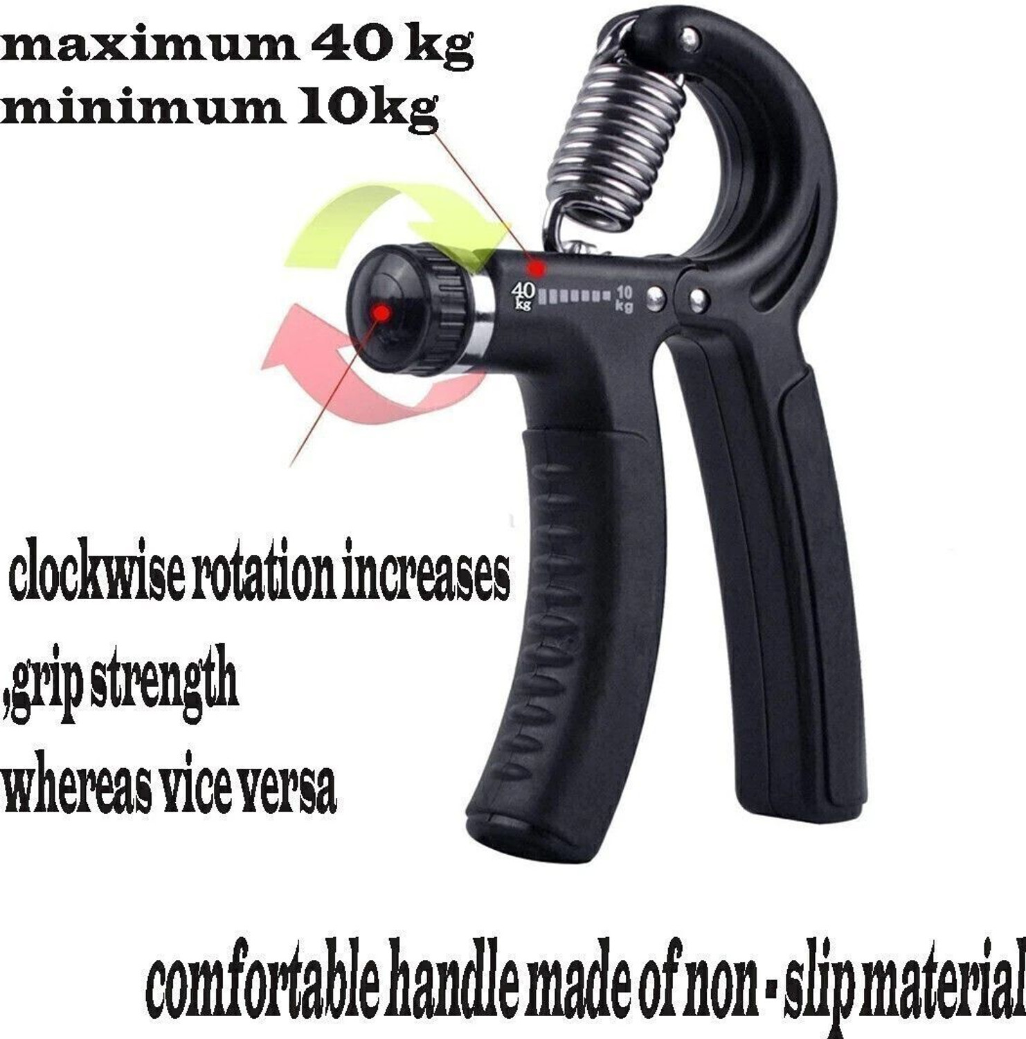Image of COOL INDIANS HOT SALE HAND GRIP EXERCISER /STRENGTHENER FOR MEN & WOMEN Fitness Accessory Kit Kit