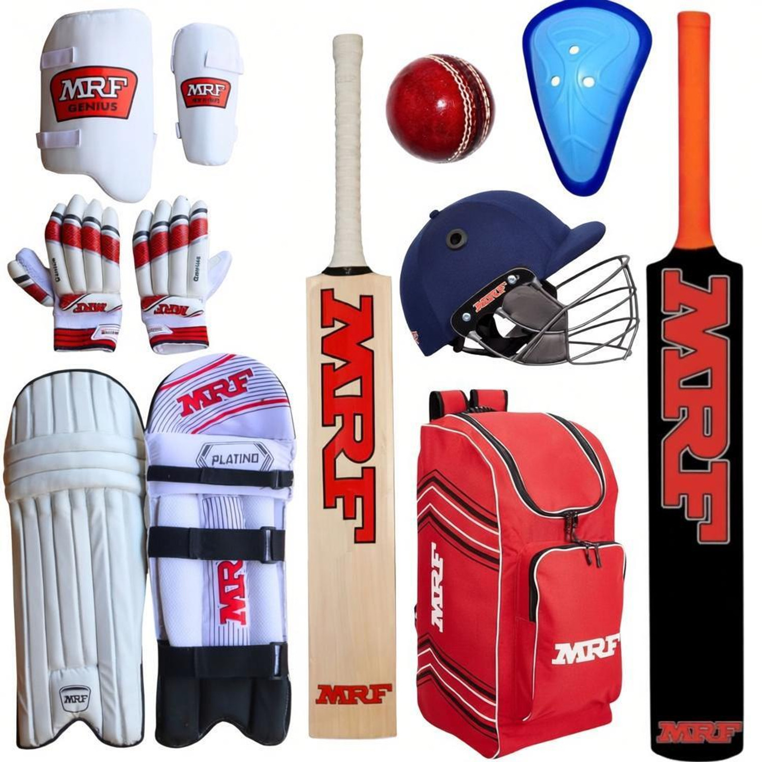 Image of HRSGS Sports MRF world cup edition new cricket kit Cricket Kit