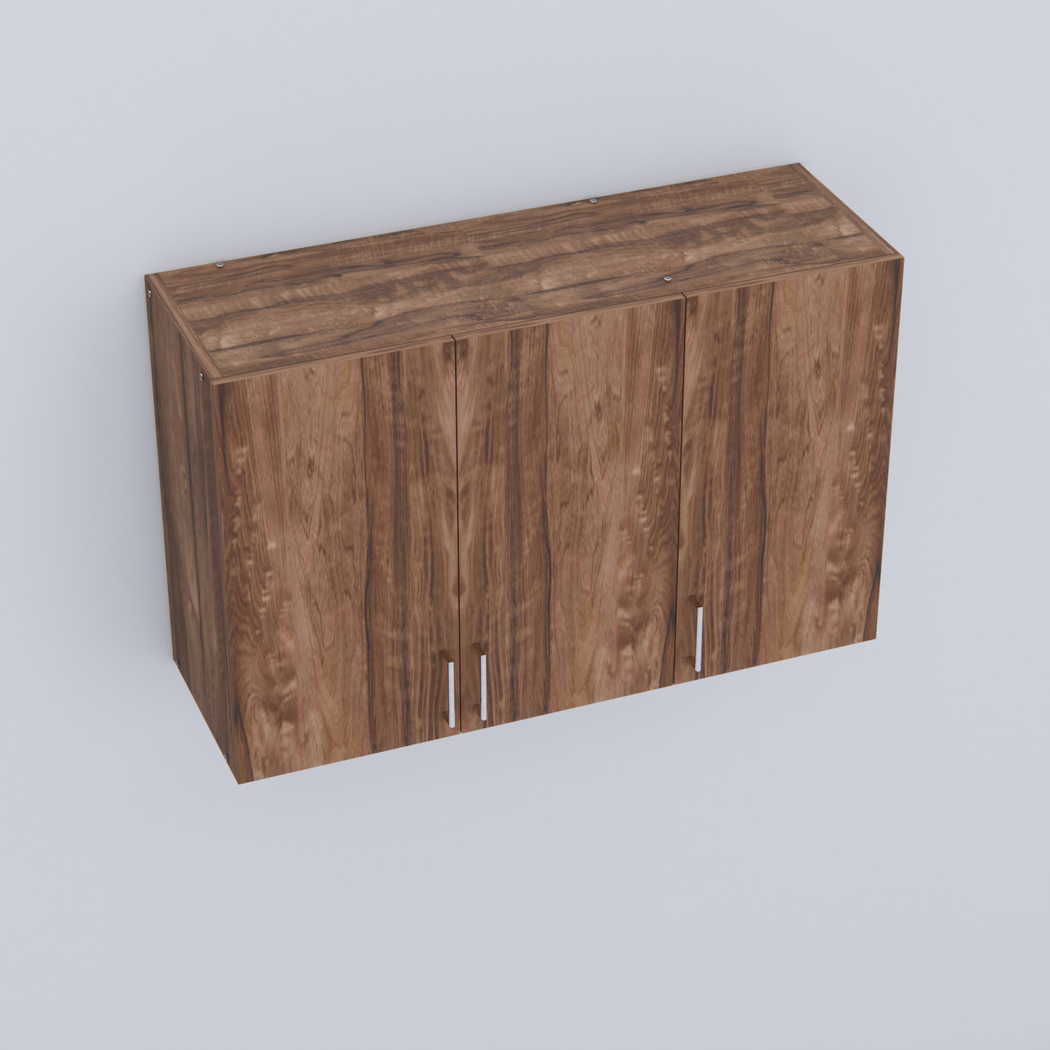 Image of SPECIALITY PANELS 3 Doors Modular Wall Cabinet with 10 years guarantee against Borer & Termites Engineered Wood Kitchen Cabinet