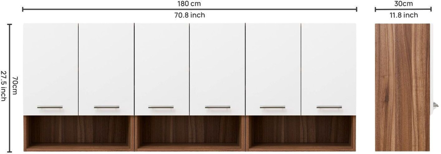 Image of Spyder Craft Multipurpose Matte Finish Cabinet For Kitchen|BedRoom| Office|Bathroom Engineered Wood Kitchen Cabinet