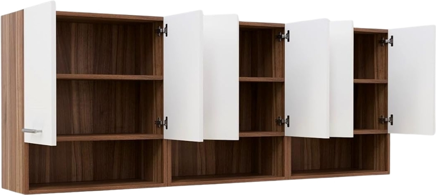 Image of Flipkart Perfect Homes Multipurpose Modern Storage Kitchen Cabinet | Wooden Cabinet for Kitchen Engineered Wood Kitchen Cabinet