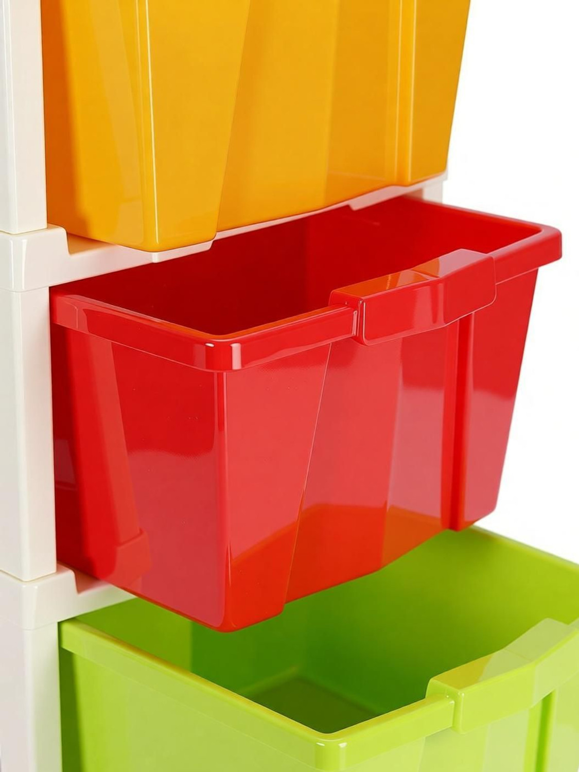 Image of infinity overseas Plastic Rectangular Multi Purpose Foldable Modular Drawer Large Chest of Drawer Plastic Kitchen Cabinet