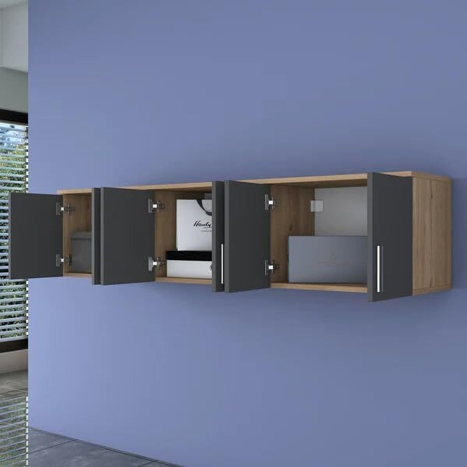 Image of Spyder Craft Multipurpose Matte Finish Cabinet For Kitchen|BedRoom| Office|Bathroom Engineered Wood Kitchen Cabinet