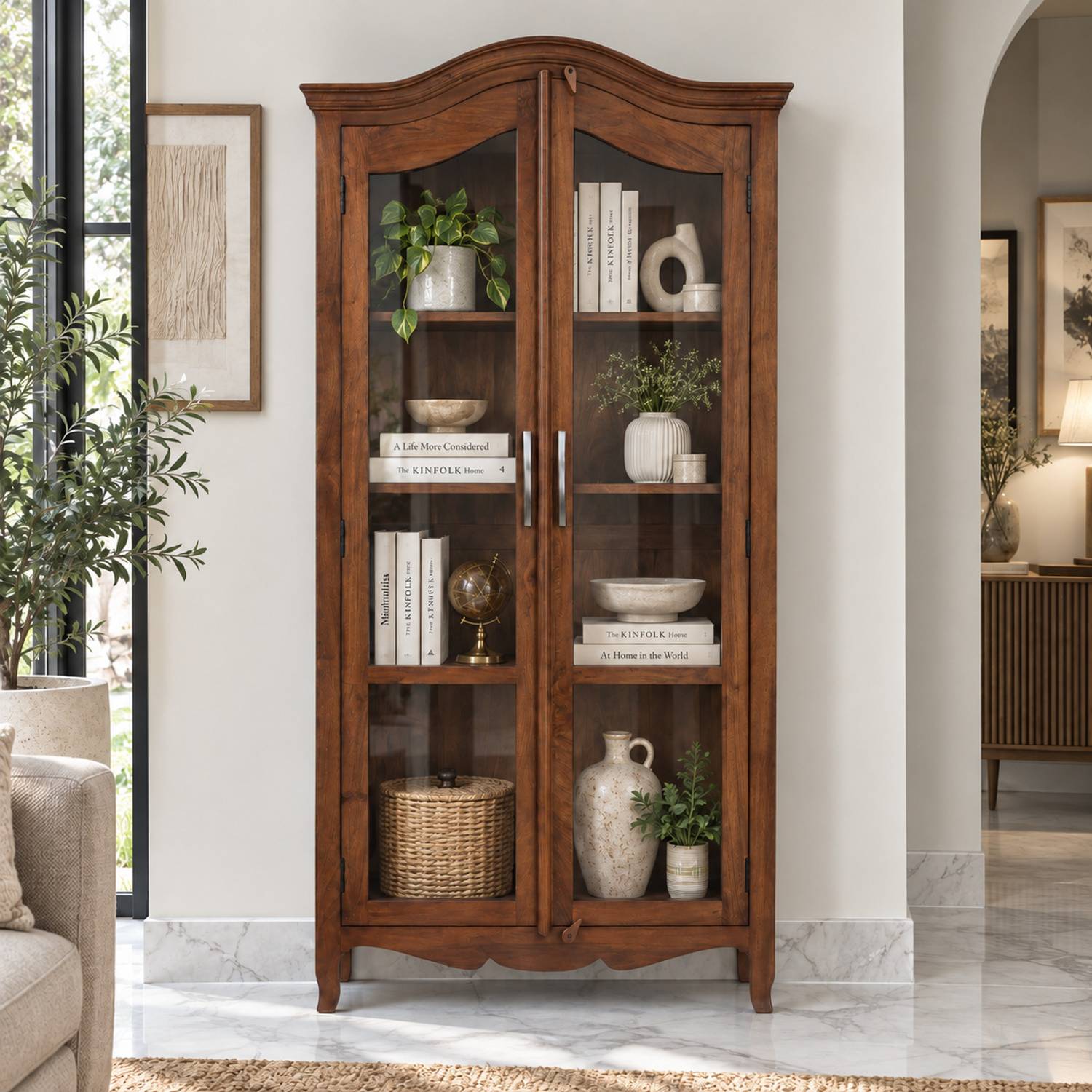 THE ATTIC Solid Wood Kitchen Cabinet