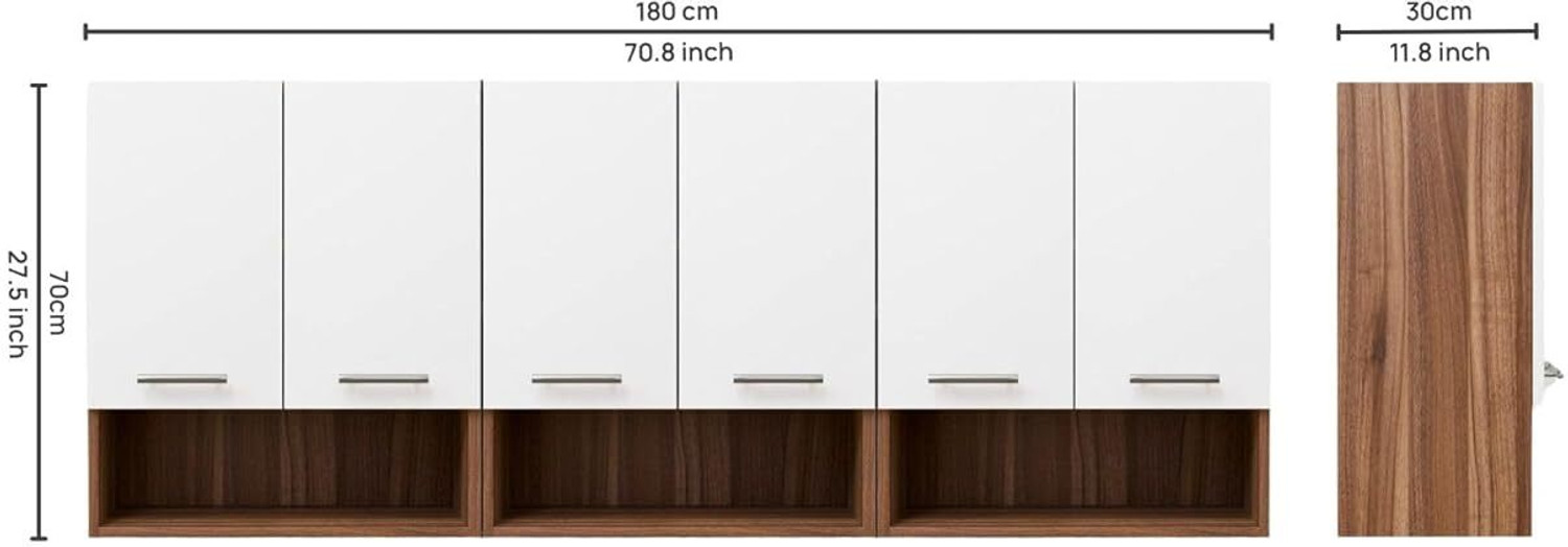 Image of Flipkart Perfect Homes Multipurpose Modern Storage Kitchen Cabinet | Wooden Cabinet for Kitchen Engineered Wood Kitchen Cabinet