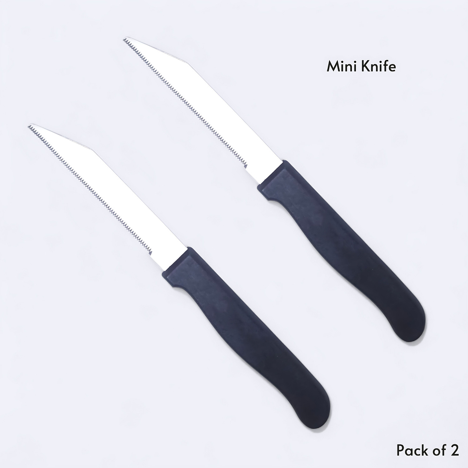 Image of NNY 2 Pc Stainless Steel Knife Set Nova Mini |Multicolour| |Pack of 2|