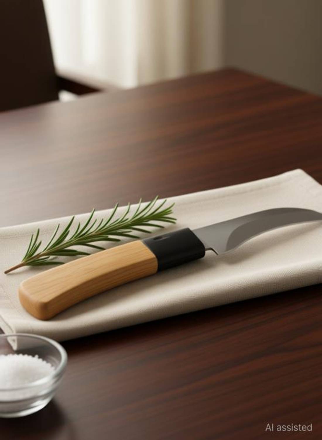 ATIASRAMA 1 Pc Wood Knife