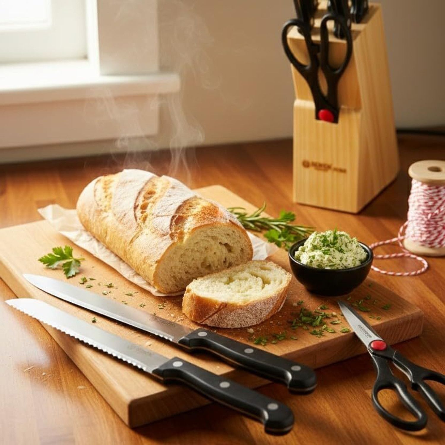 Image of SEIKEN 5 Pc Stainless Steel Knife Set