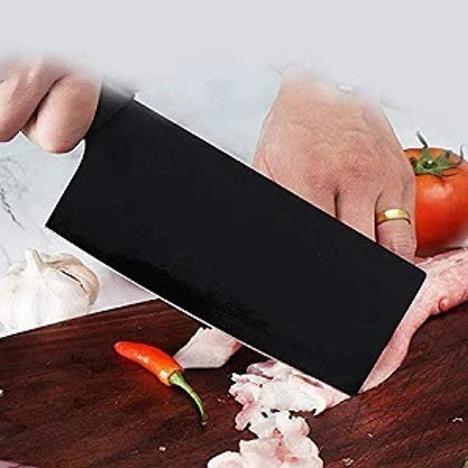ZROY 3-Pc Black Stainless Steel Knife Set Pack of 3 - Image 4