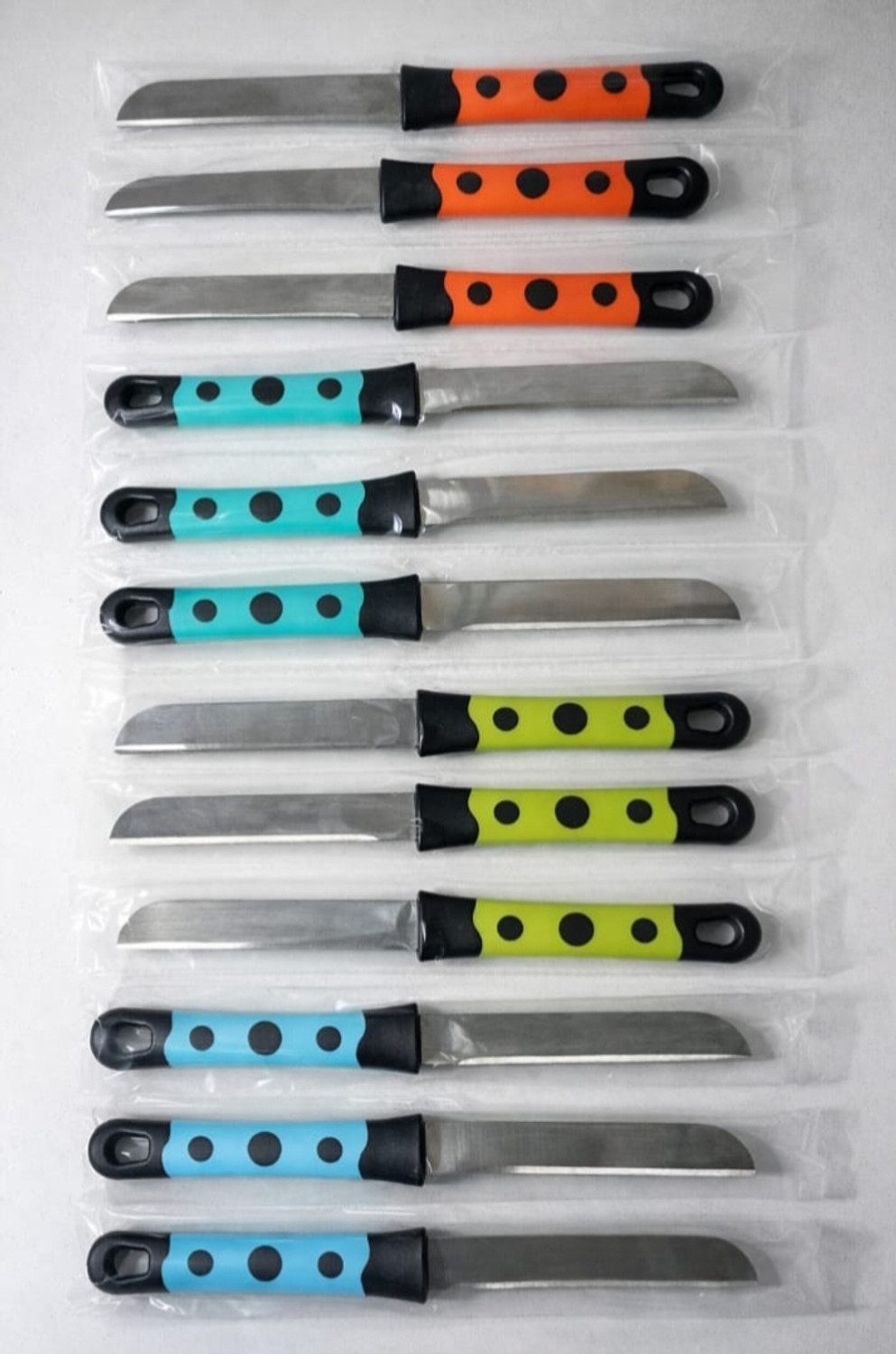 Image of kitchen knives 12 Pc Stainless Steel Knife Set
