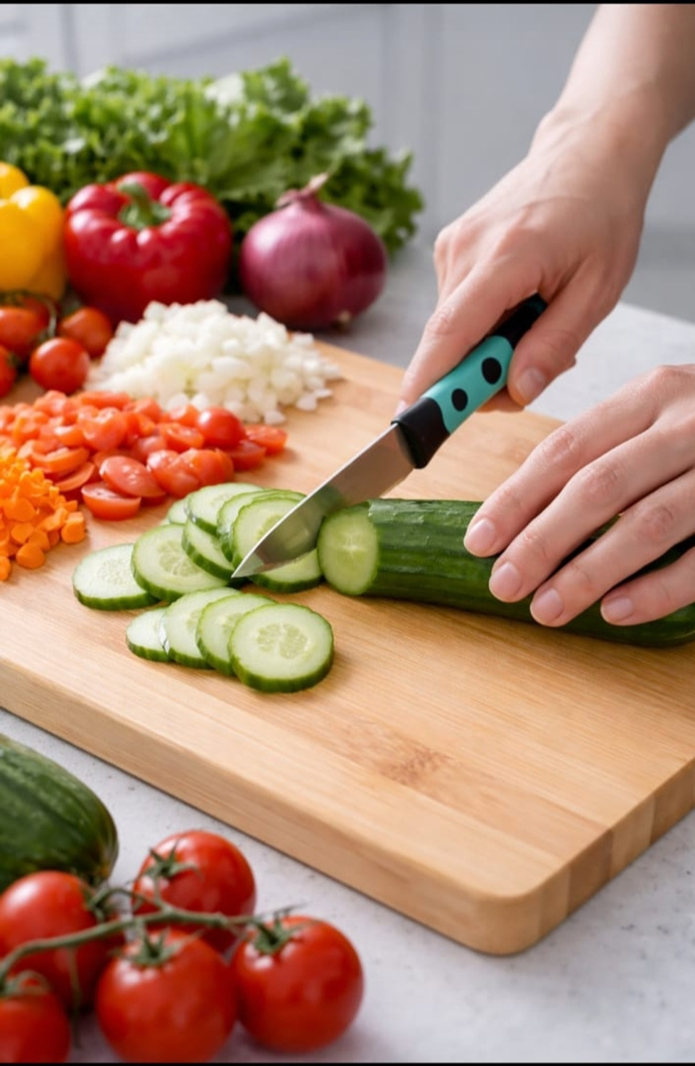 Image of kitchen knives 12 Pc Stainless Steel Knife Set