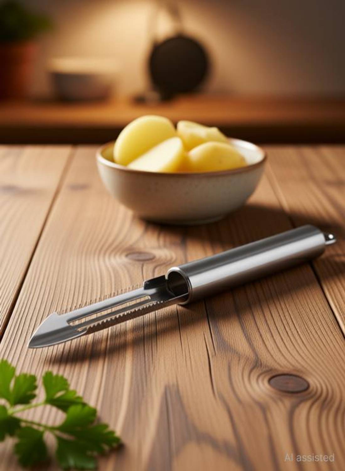 Rengvo Stainless Steel Peeler Vegetable Peeler Ultra Sharp Stainless Steel Peeler Straight Peeler