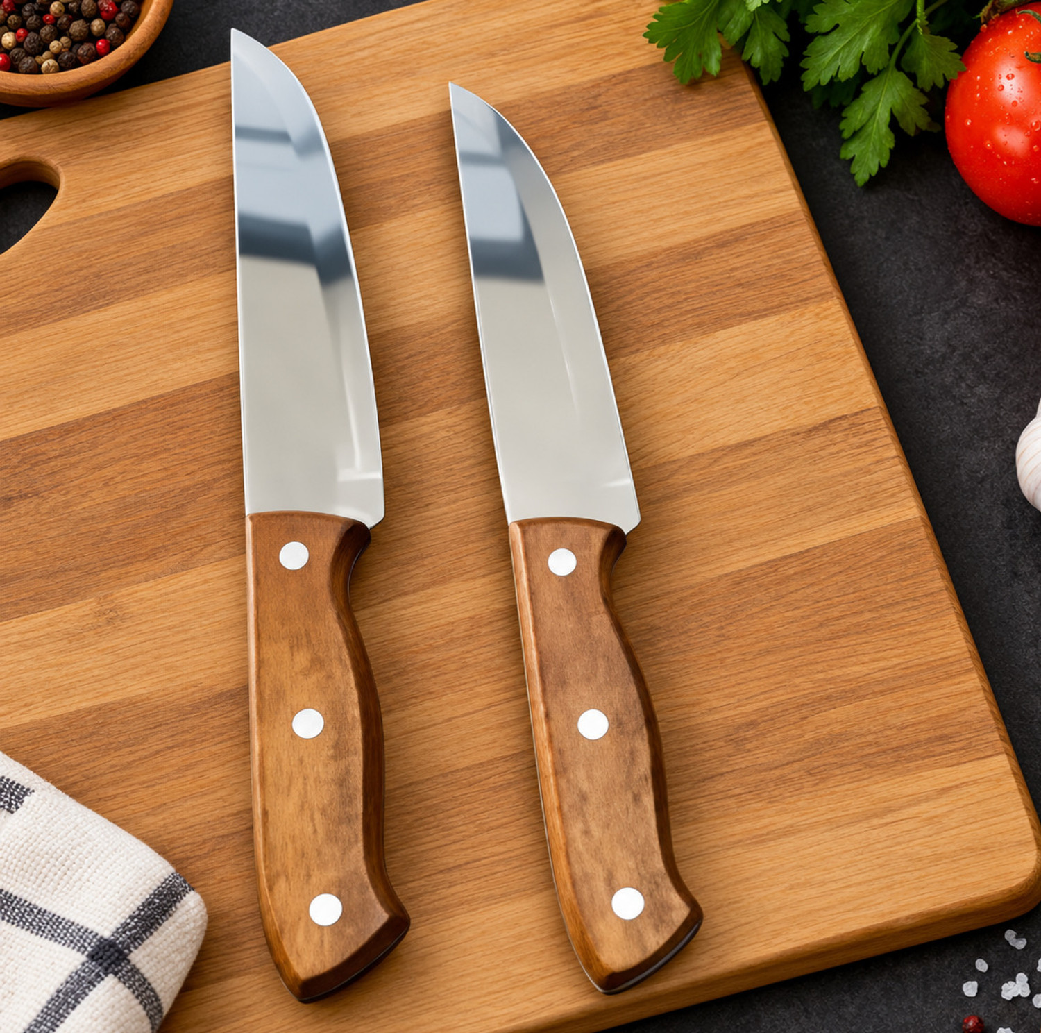 Image of GEF ENTERPRISES 2 Pc Stainless Steel Knife Knife 60