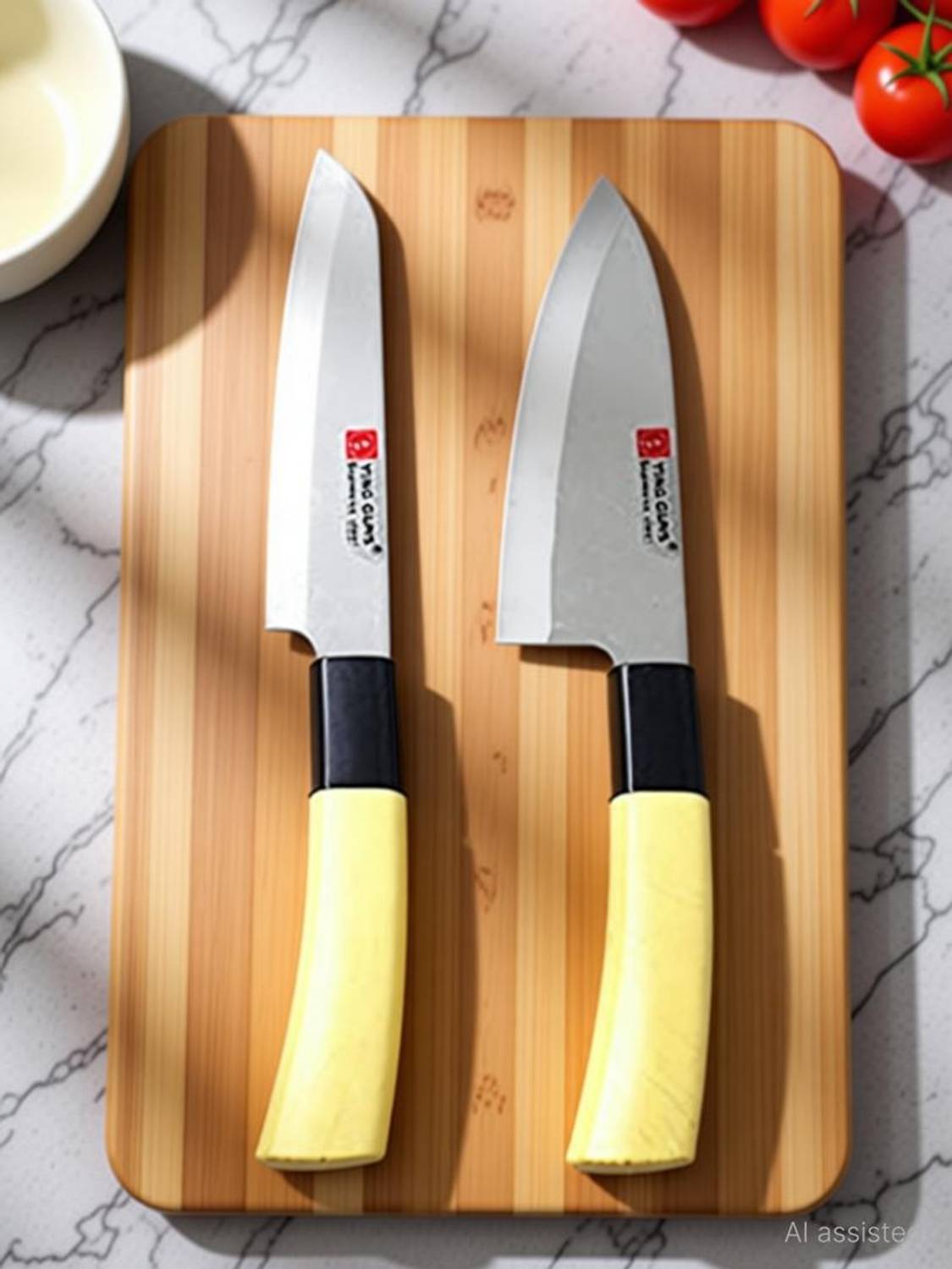 Ying Guns 2 Pc Stainless Steel Knife Set