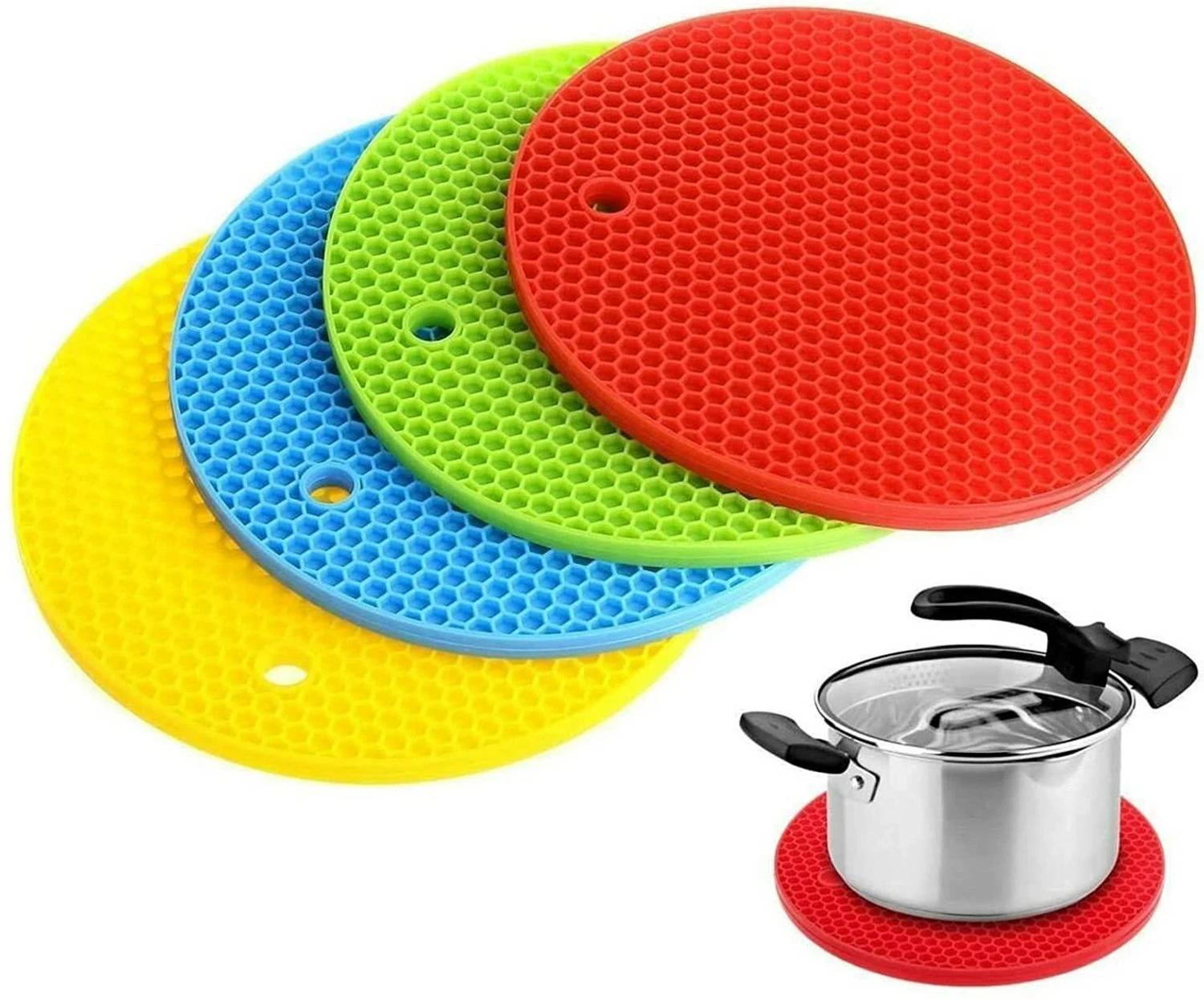 Ardour House Multicolor Silicon Kitchen Linen Set