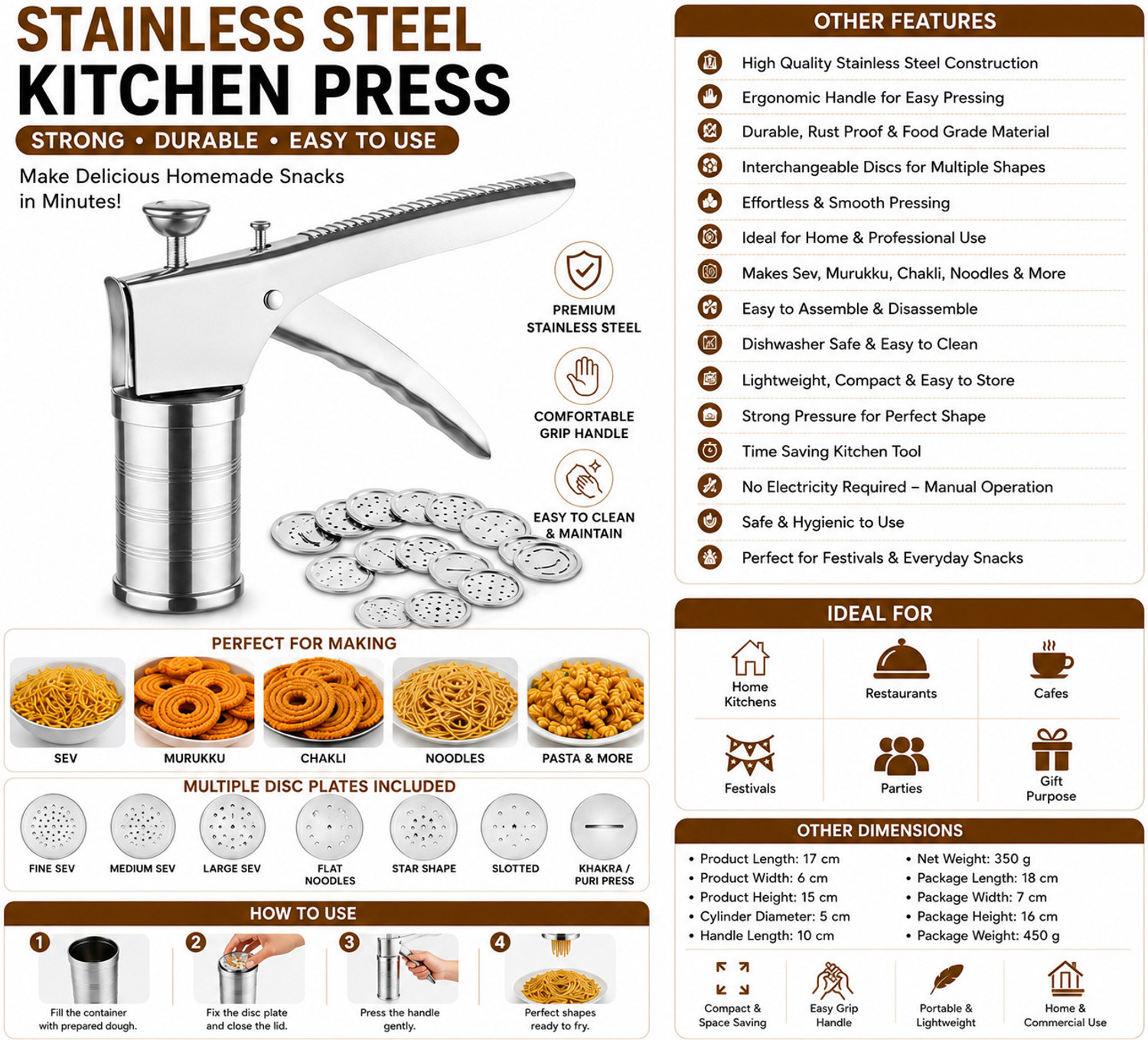 Image of FULKIZA Set of 15 Pattern Discs Kitchen Press