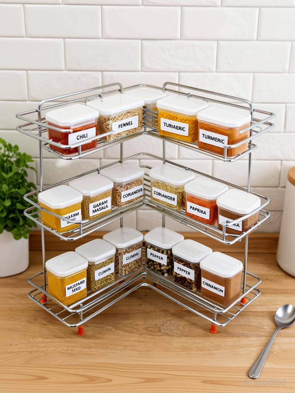 Toro Utensil Kitchen Rack Steel L3.899 — Kitchen Organizers & Racks