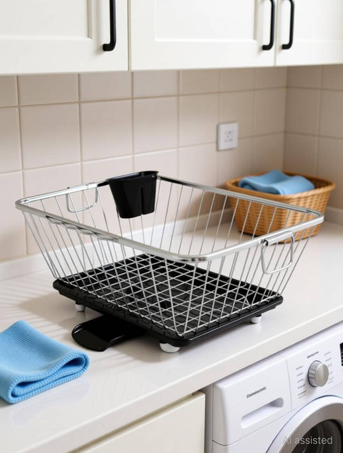 Swarny Dish Drainer Kitchen Rack Steel Swarny Dish Drainer Kitchen Rack Steel — Kitchen Organizers & Racks