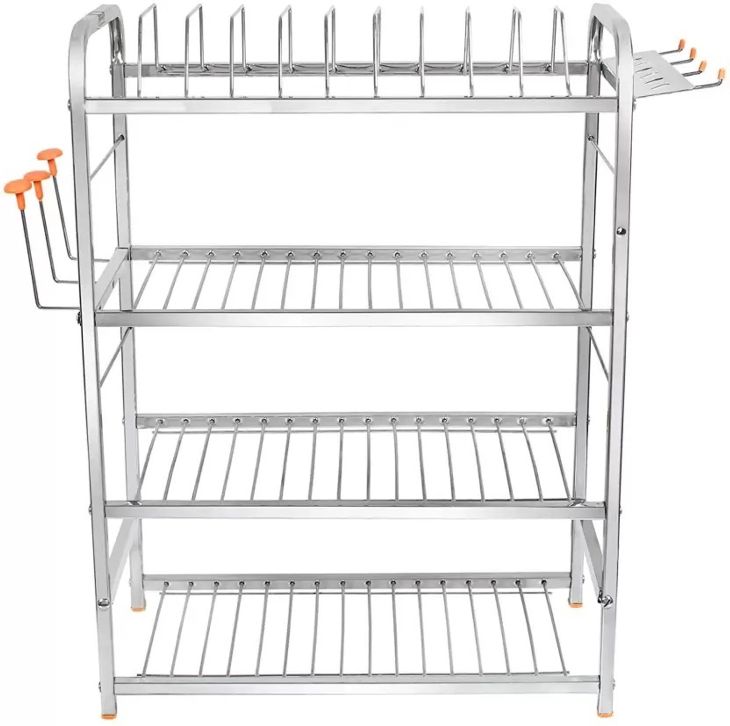 Image of Somkala Containers Kitchen Rack Steel presents a kitchen organiser 24*18 dish