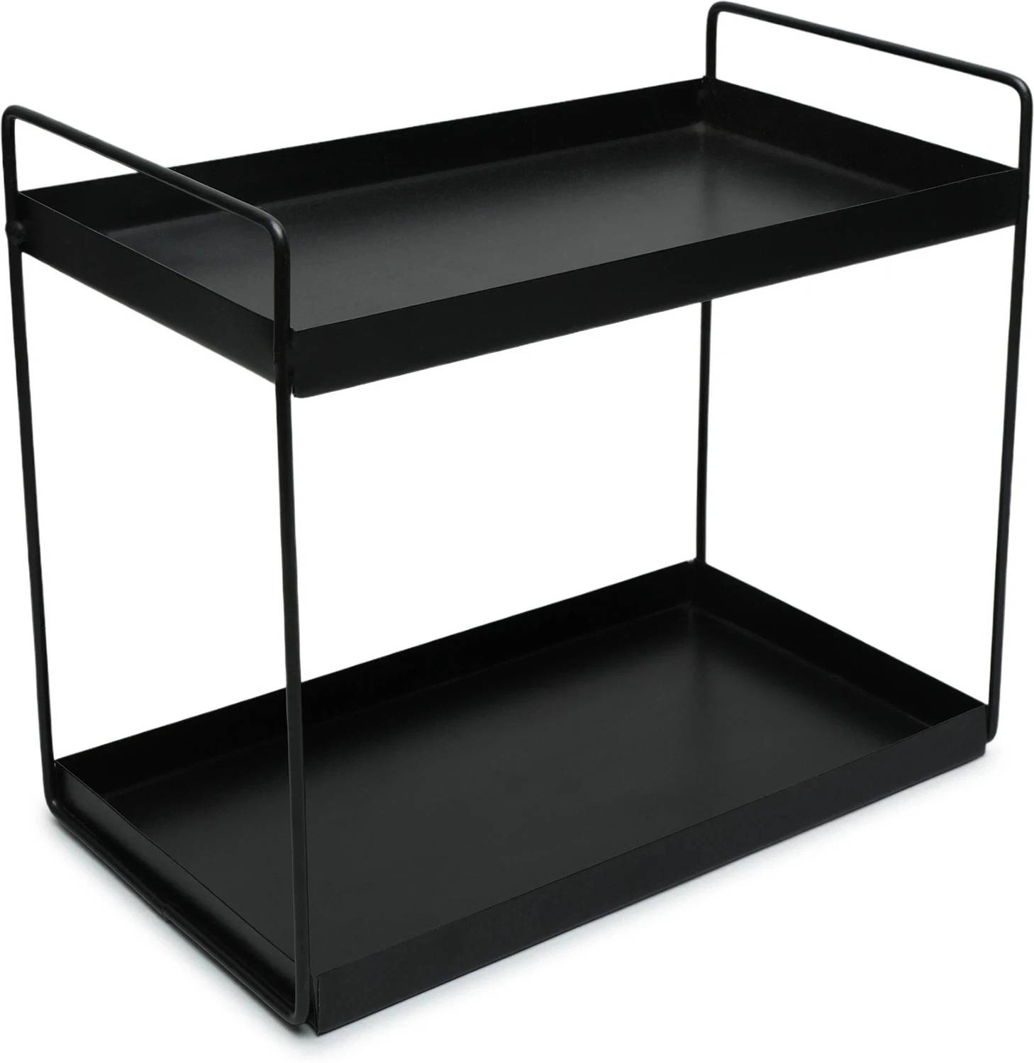 AMEXTRON Containers Kitchen Rack Iron 2 Tier Multipurpose rack
