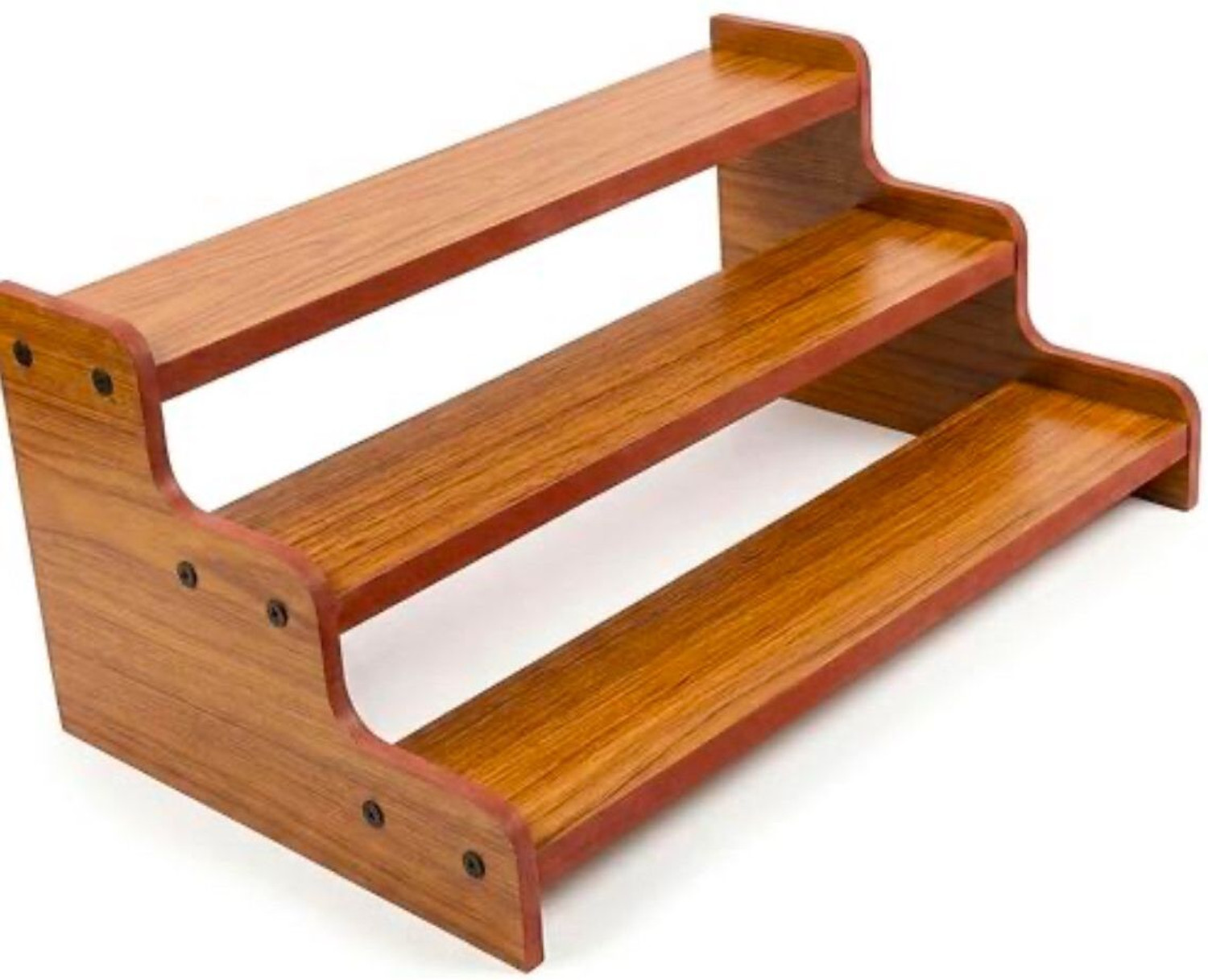 Image of Dwhandicrafts Containers Kitchen Rack Wood Spice Rack