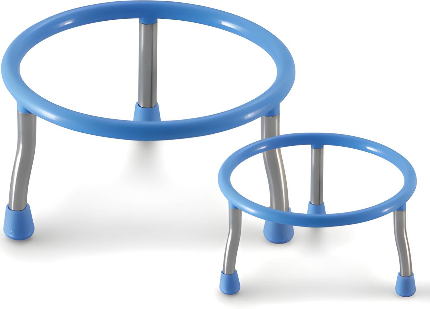 ACTIONWARE Matka Kitchen Rack Plastic, Steel Plastic Pot Stand with Stainless Steel Legs For Kitchen Rack Water Pot