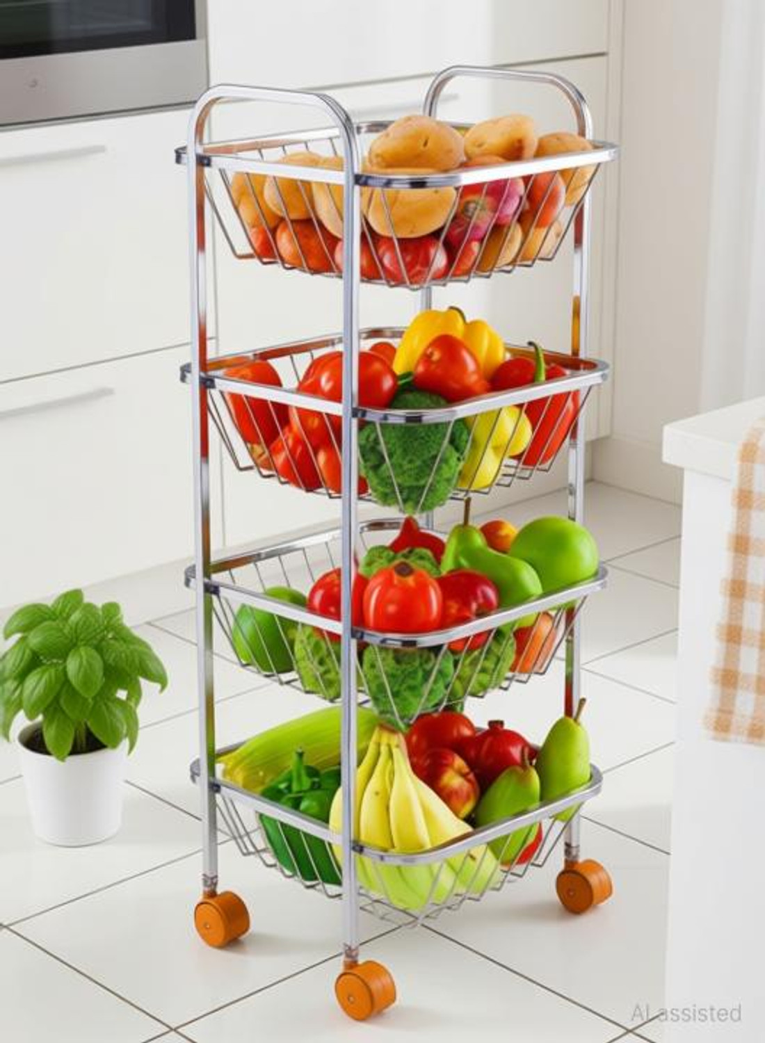Image of Orbix Containers Kitchen Rack Steel
