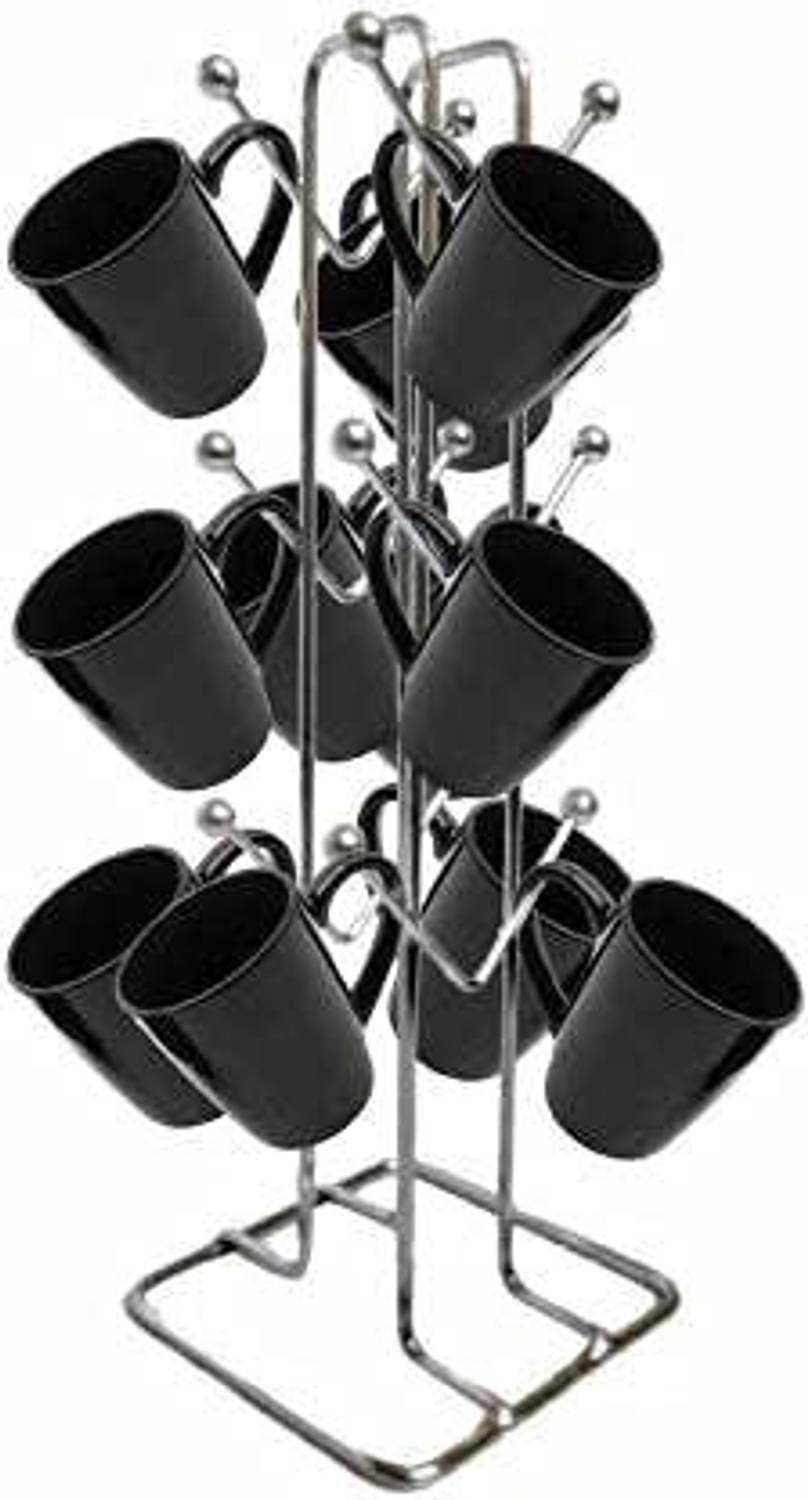BHOLA STEEL Cup Kitchen Rack Steel