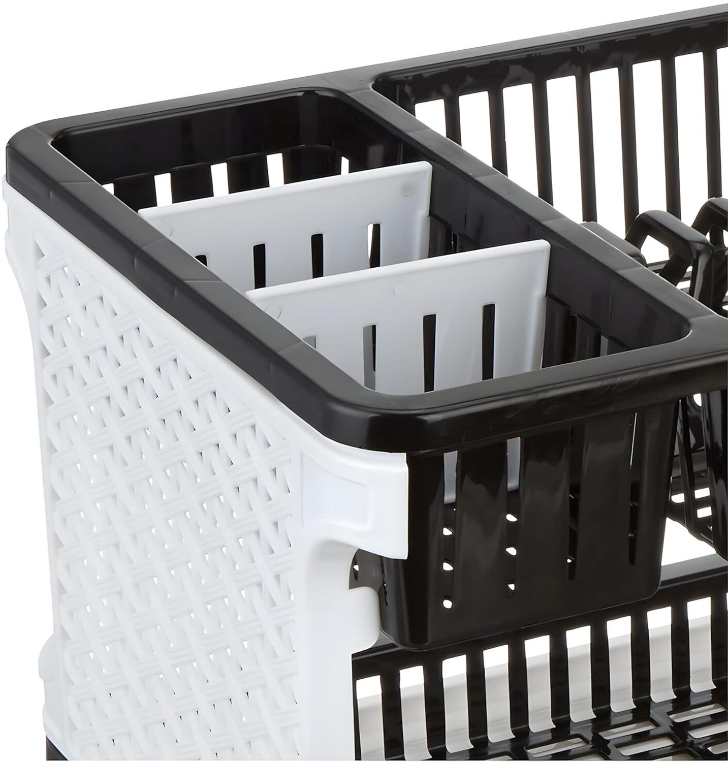 Image of HUMBLE KART 2 Compartments Plastic Desk organizer