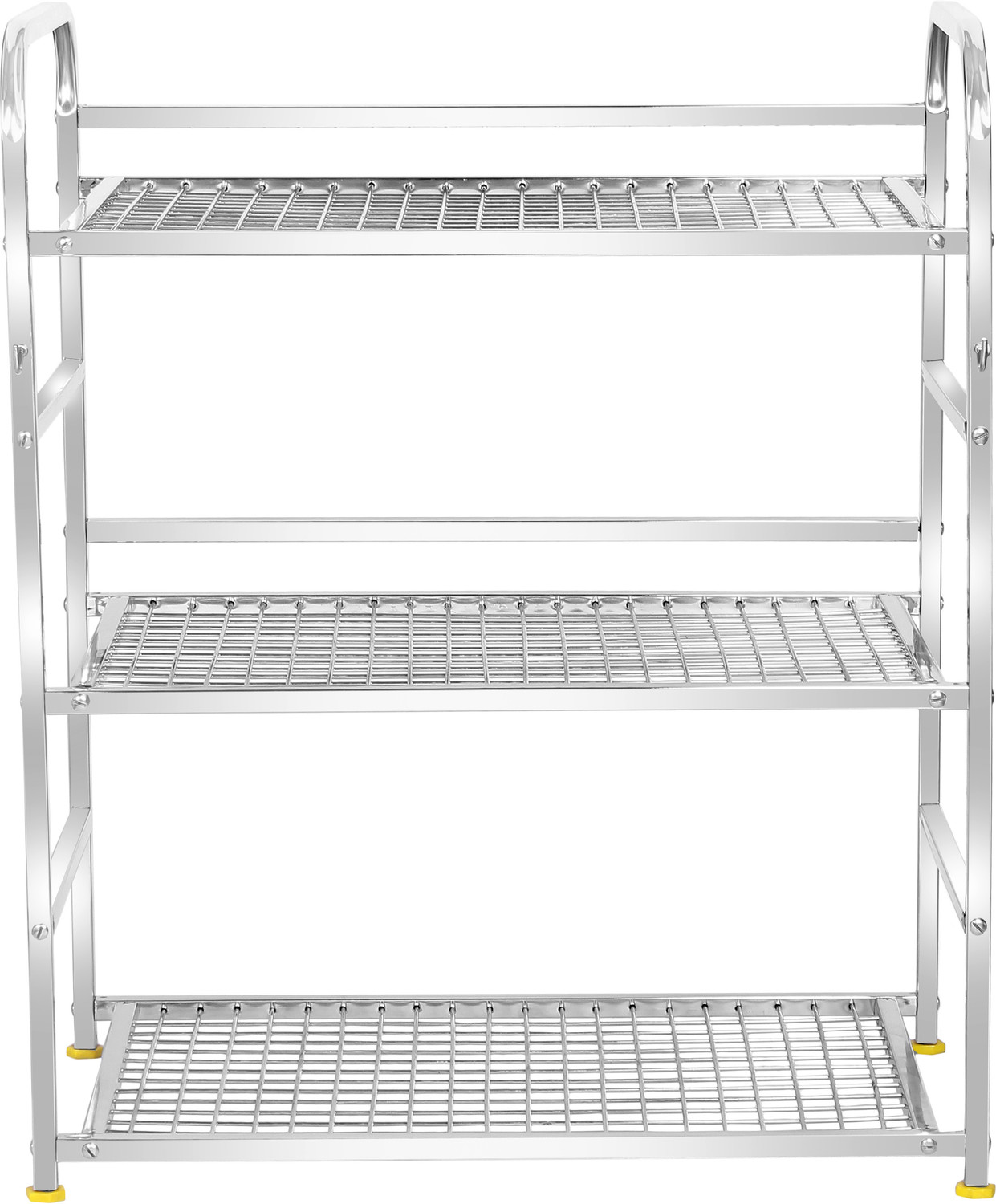 Image of Flipkart SmartBuy Utensil Kitchen Rack Steel Utensil Kitchen Rack /Microwave rack /stand /Storage Stand /oven Stand