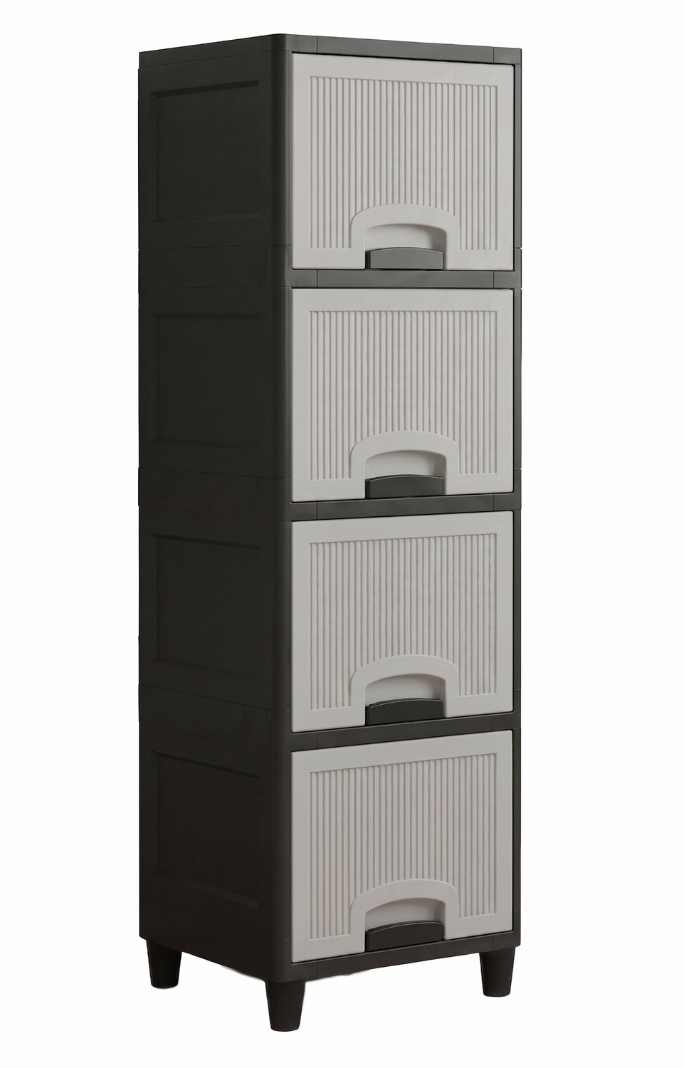 Image of MAXTID Utensil Kitchen Rack Plastic Multi Layer Plastic Drawer Chest for Home Decor