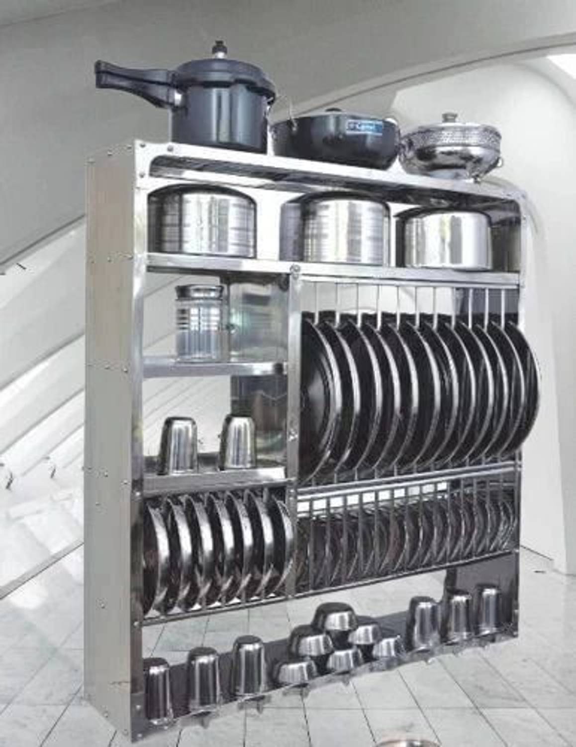 Fest Steel Wall Mounted Dish Rack 39*36 - Image 3