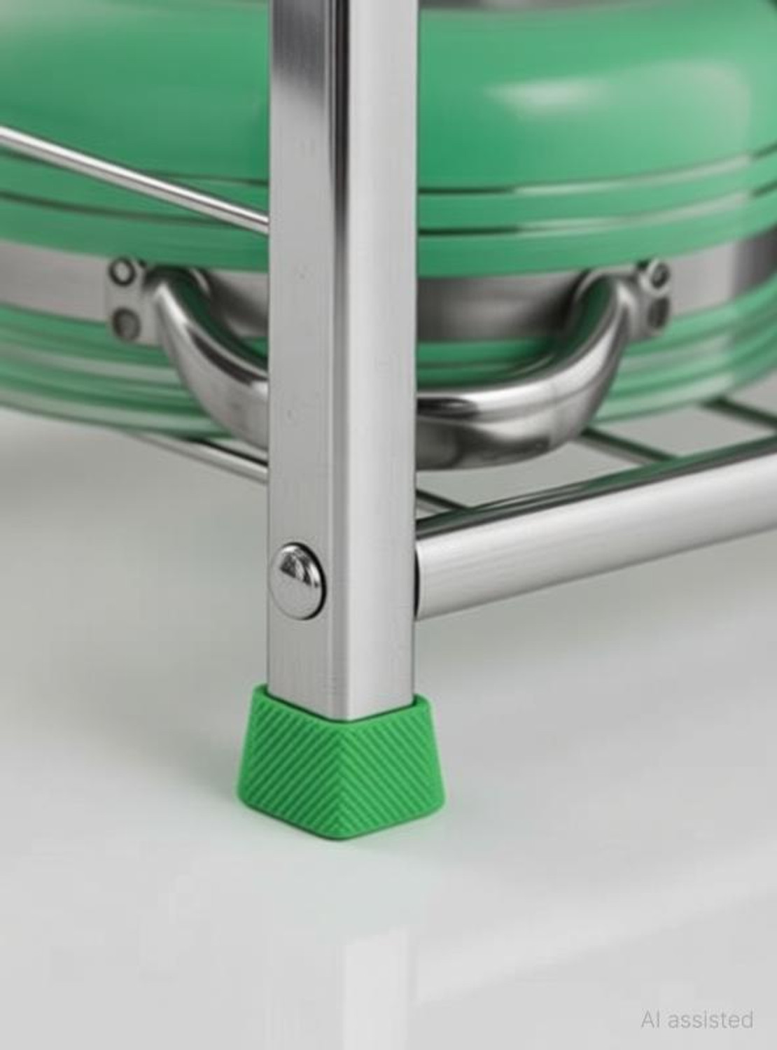 Image of DEMIQON Utensil Kitchen Rack Steel SpaceSaver Dish Drying Rack /Premium 3-Tier Drainer Stand