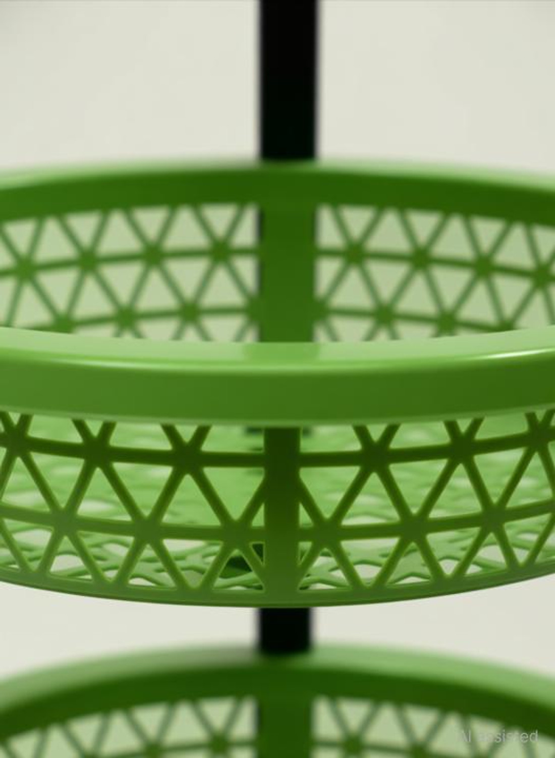 Image of Muenterprises Fruits /Vegetables Kitchen Rack Plastic Plastic 4 Layer Multipurpose Kitchen Storage Rack | Fruit & Vegetable Trolley