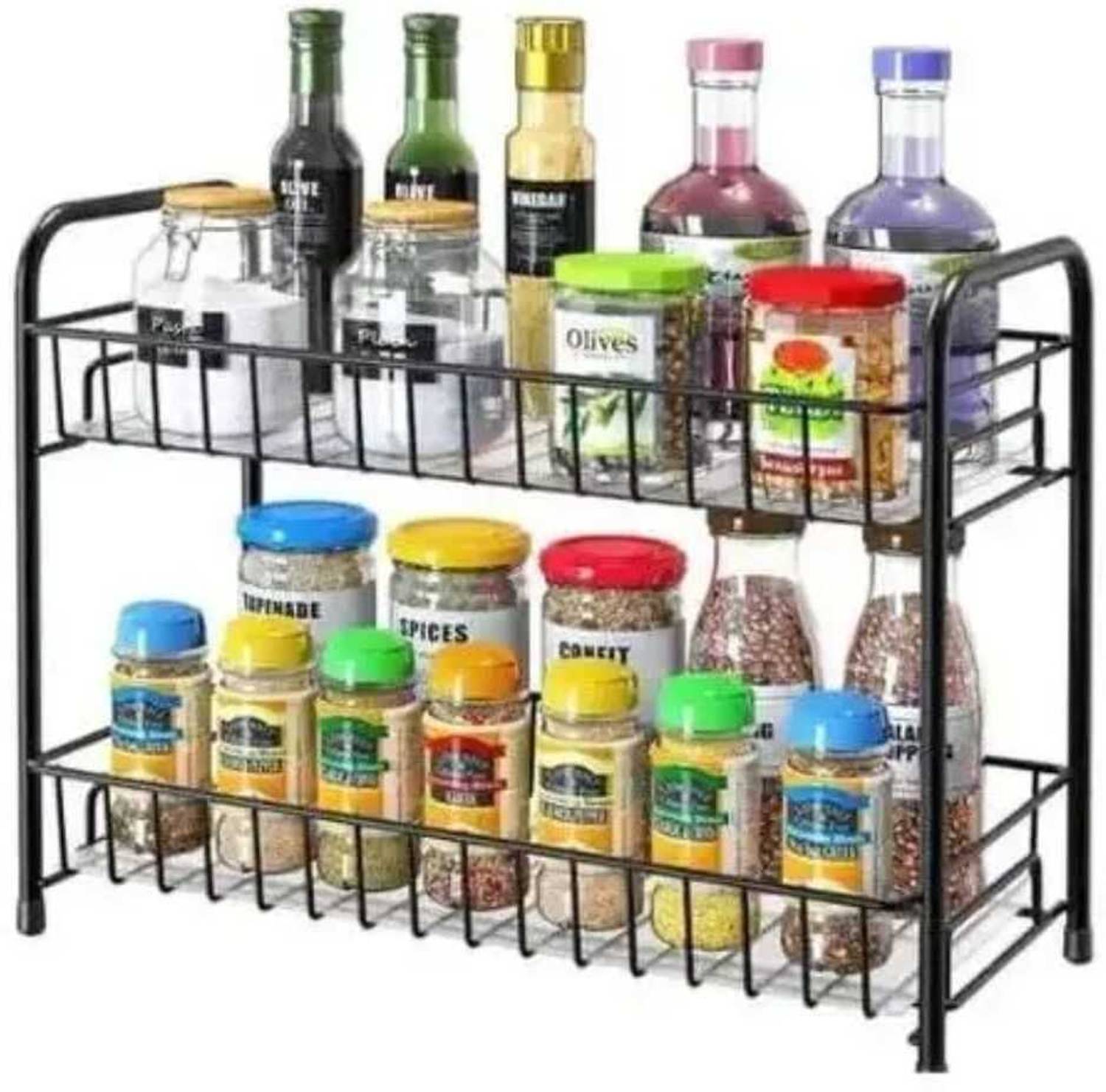 Mobixy Utensil Kitchen Rack Iron — Kitchen Organizers & Racks