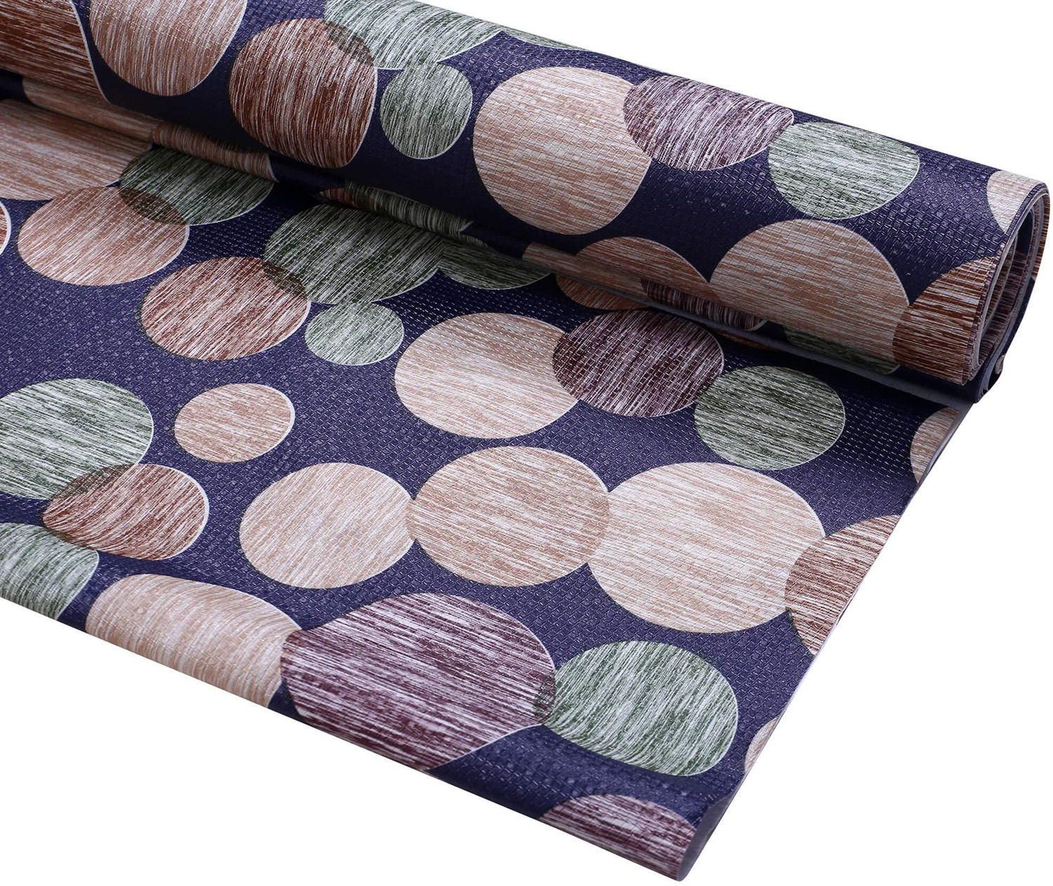 Image of ARTSY COLLECTIONS 10 MTR Blue Sketch Shelf Liner, Mat Roll for Almirah, Wardrobe, Rack, Kitchen