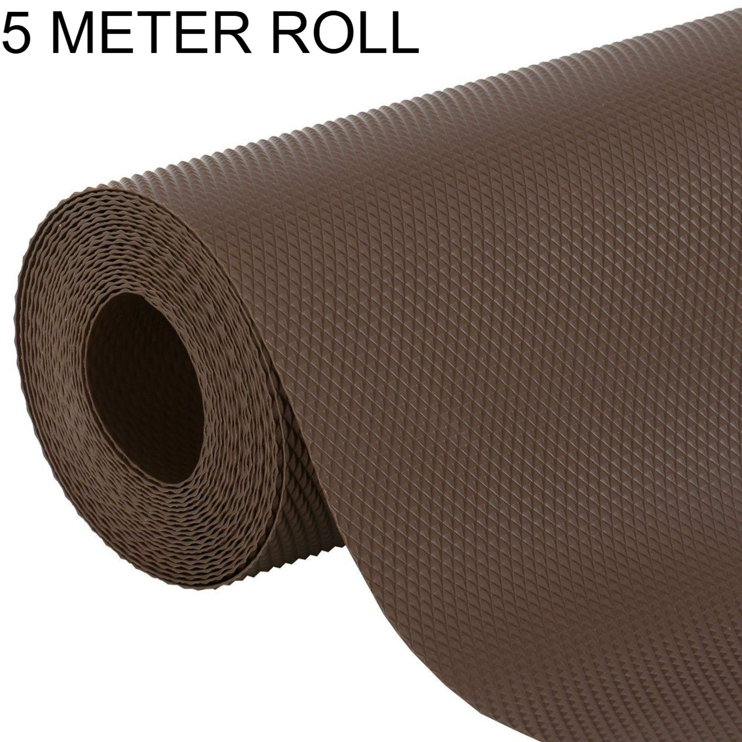 ONISWELL Multipurpose PVC Anti-Slip Shelf Mat Roll for Kitchen Drawer, Cabinet & Fridge