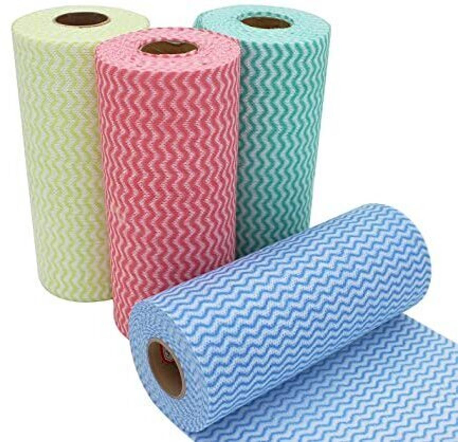 pepnap Non-Woven Multipurpose Kitchen Tissue Paper/Towel Roll Washable & Reusable