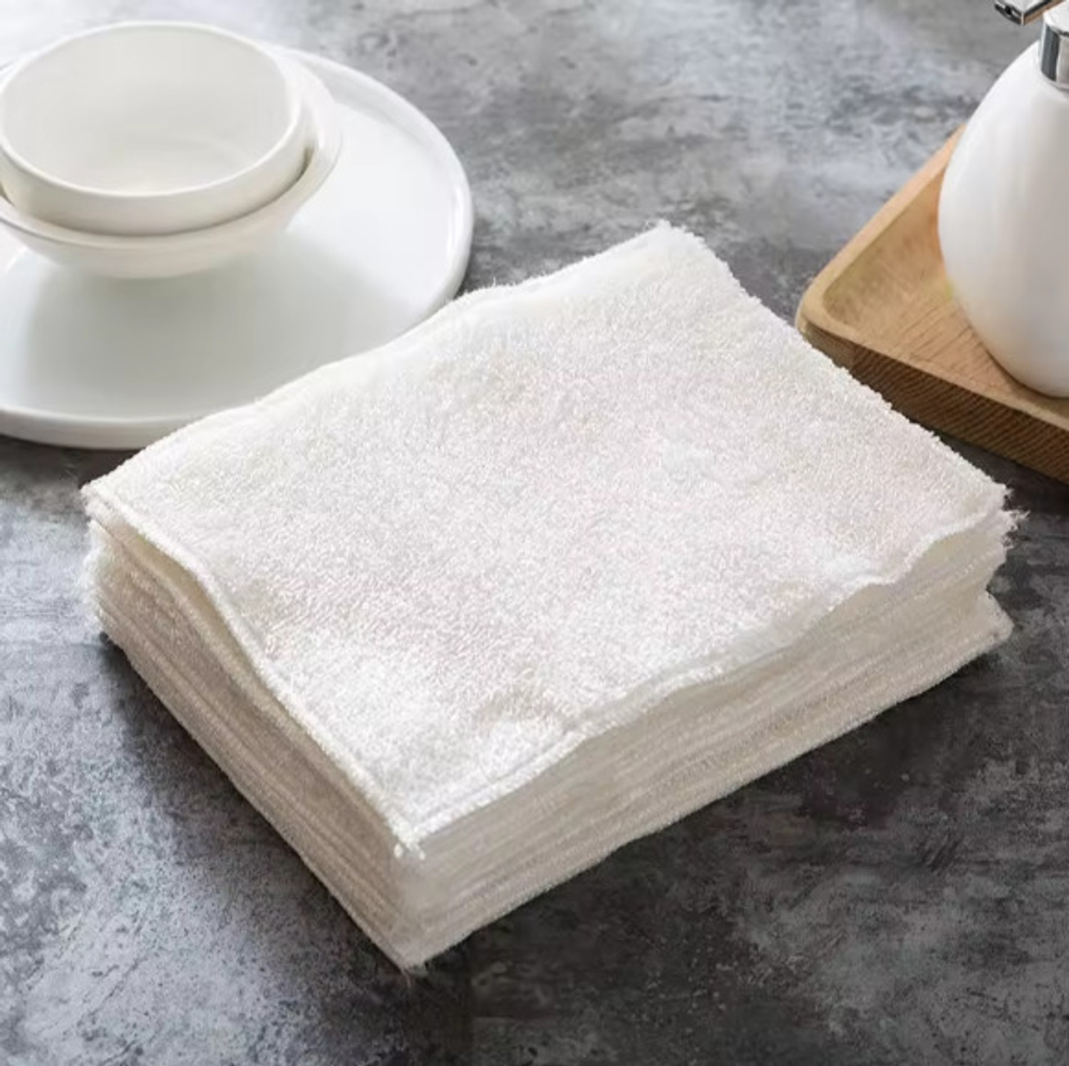 Image of Ziccs 100% Reusable Bamboo Kitchen Towel | Kitchen Wipes & Kitchen Cleaning Cloth