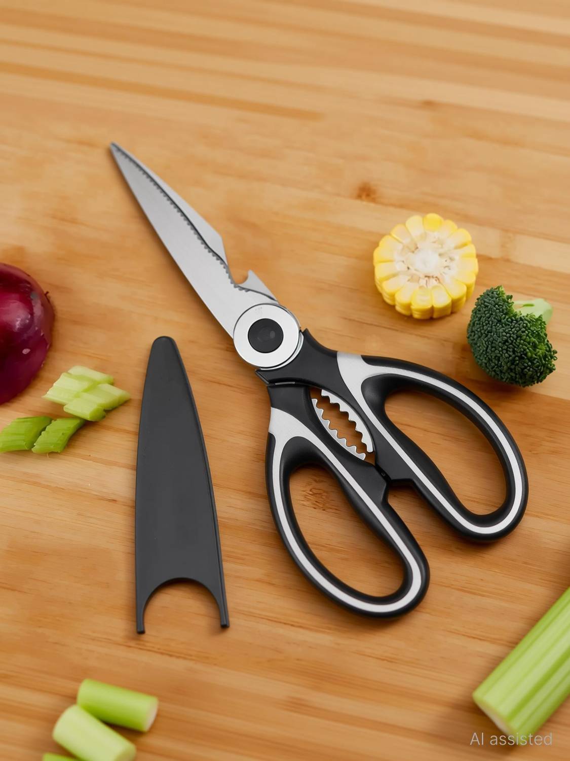 ADL PASSION Kitchen Shears Ultra Sharp Utility Plastic Handle, Blade material Stainless Steel All-Purpose Scissor