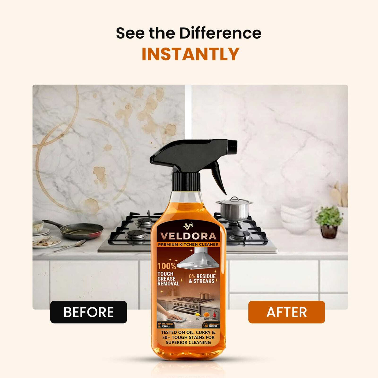 Image of VELDORA Kitchen Cleaner = 1 Kitchen Cleaner