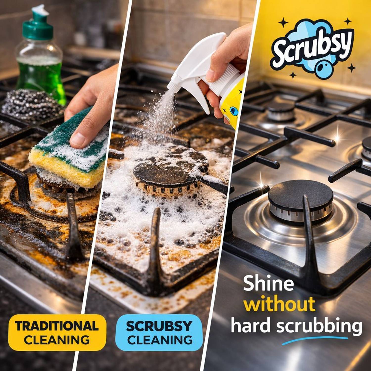 Scrubsy Kitchen Surface and Chimney Cleaner - Image 2