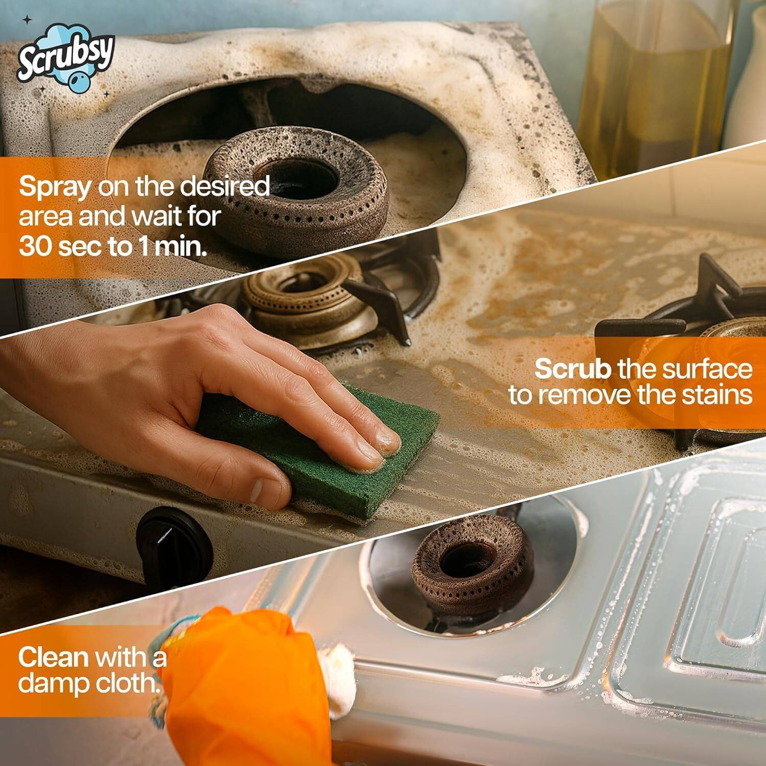 Scrubsy Kitchen Cleaning Spray - Image 5
