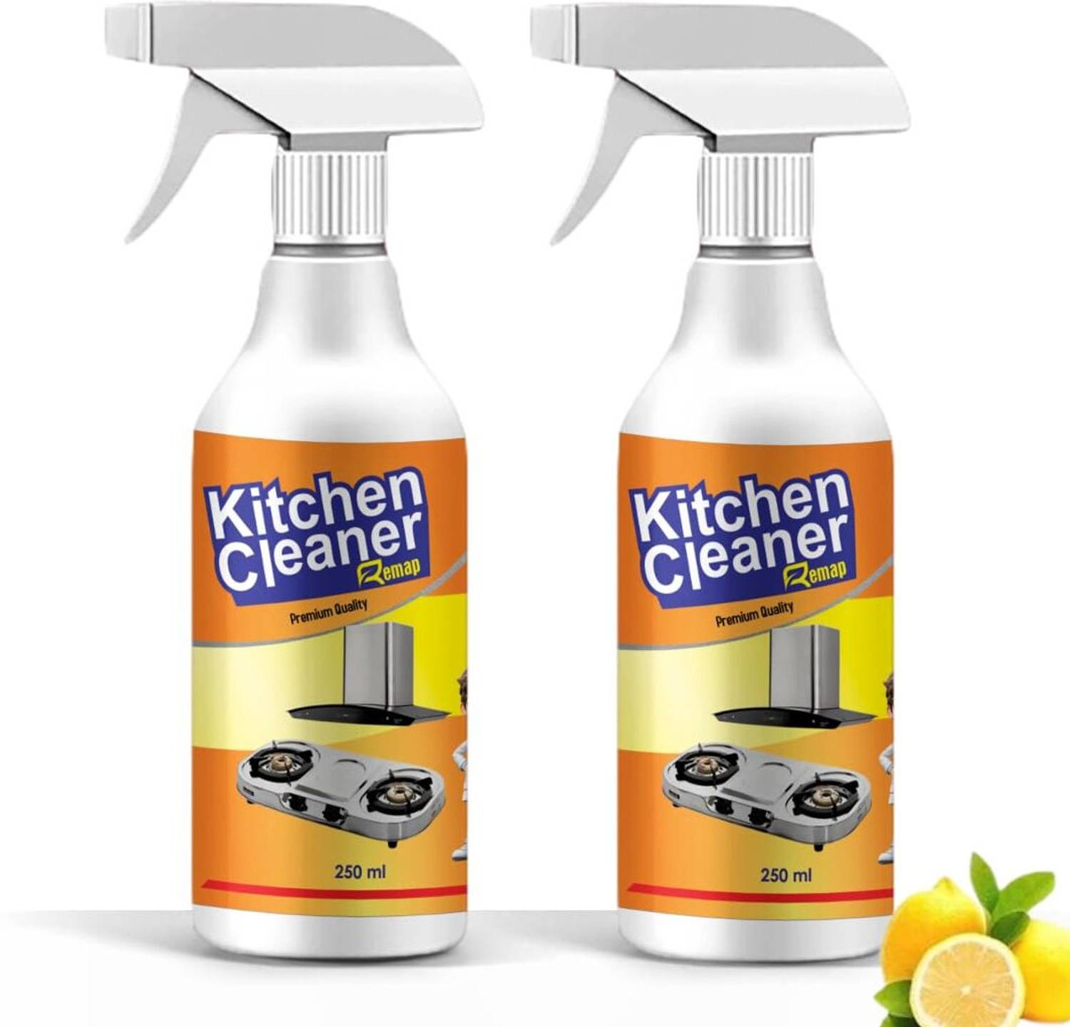 phorriet Kitchen Cleaner Spray 250 ML (Pack of 2) | Powerful Grease & Oil Stain Remover | Kitchen Cleaner (500 ml, Pack of 2) deal from flipkart