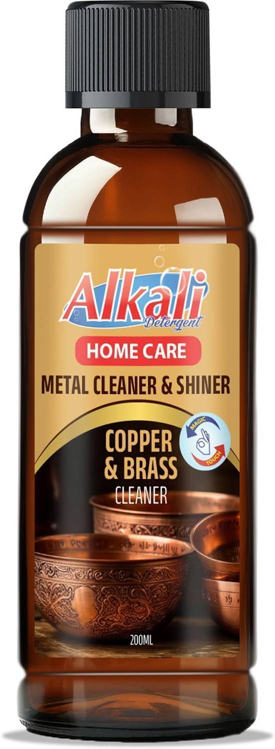 alkali Copper Advance metal shiner for copper, aluminum, brass, iron, silver 200ml Kitchen Cleaner