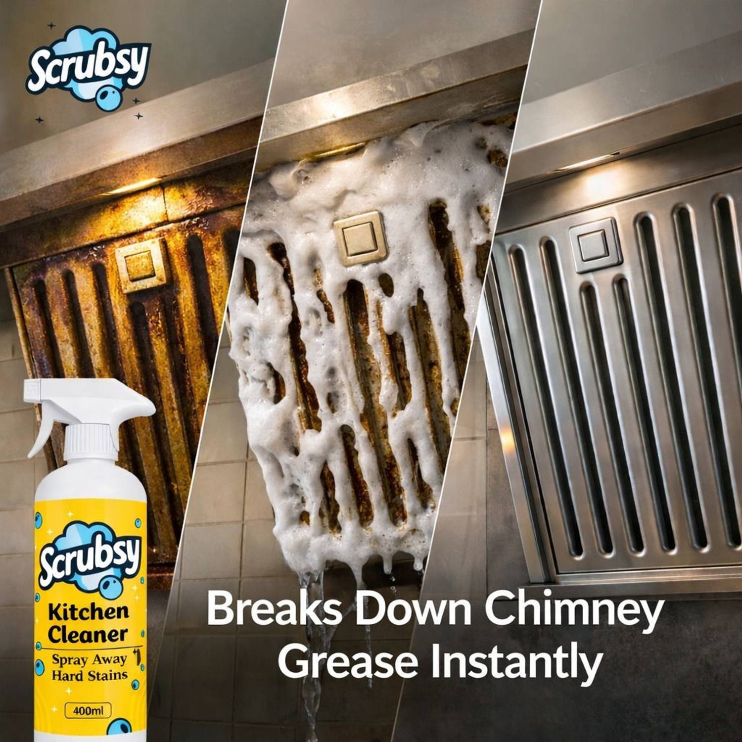 Scrubsy Kitchen Surface and Chimney Cleaner - Image 3