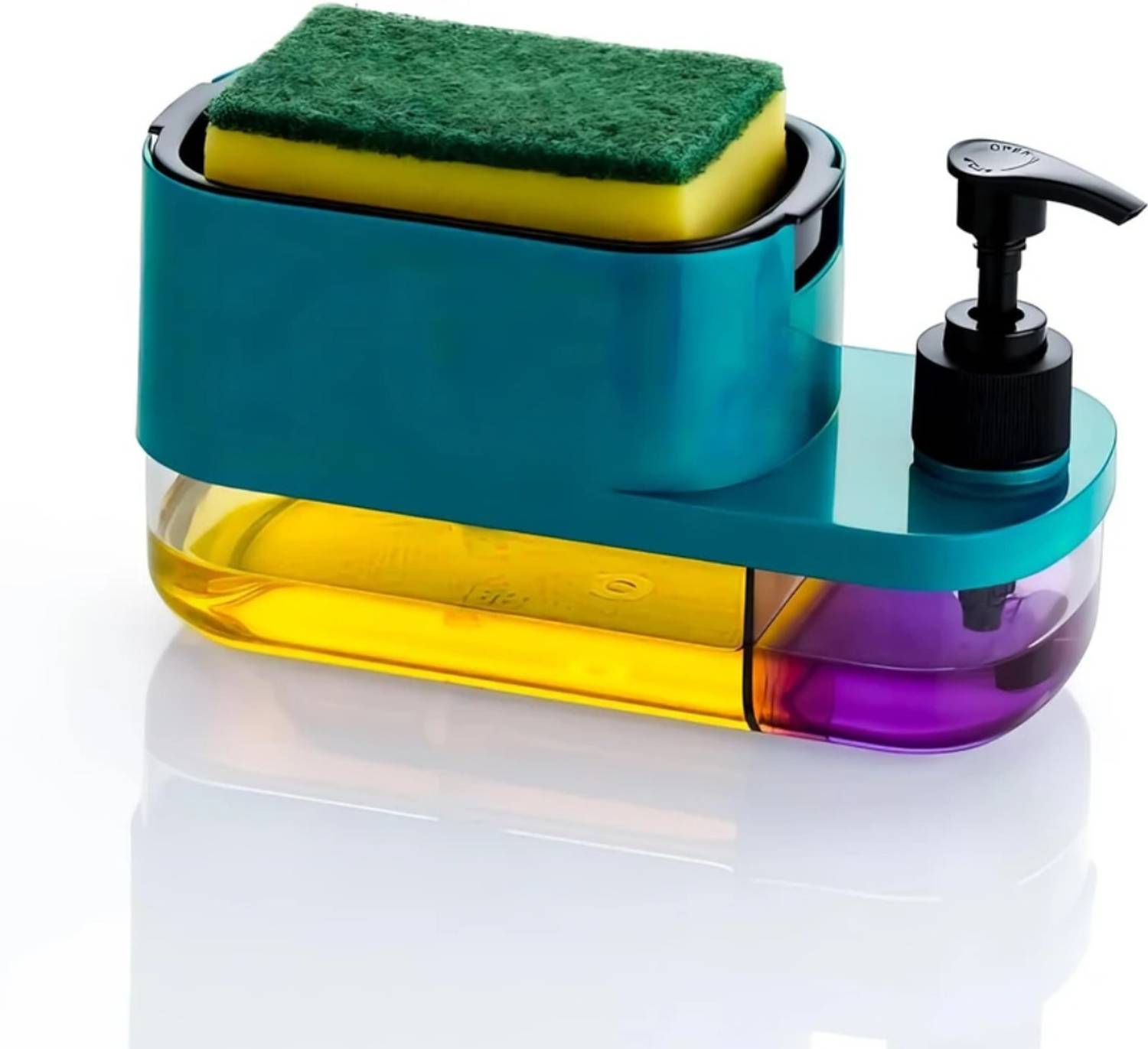 AASHI GIFTS STORE Soap dispenser 3 in 1 Kitchen Cleaner