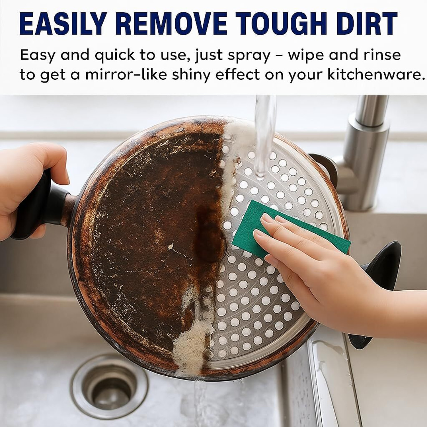 Image of GANESHA Kitchen Cleaner Spray Oil & Grease Stain Remover Stove & Chimney Cleaners Kitchen Cleaner